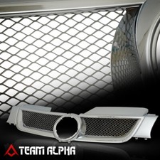 Chrome Abs Classic Mesh Front Bumper Grillegrill Fits 06-09 Vw Golfrabbit Mk5