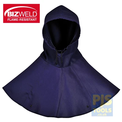 Bizweld Portwest BZ12 caped flame retardant welders hood welding hat