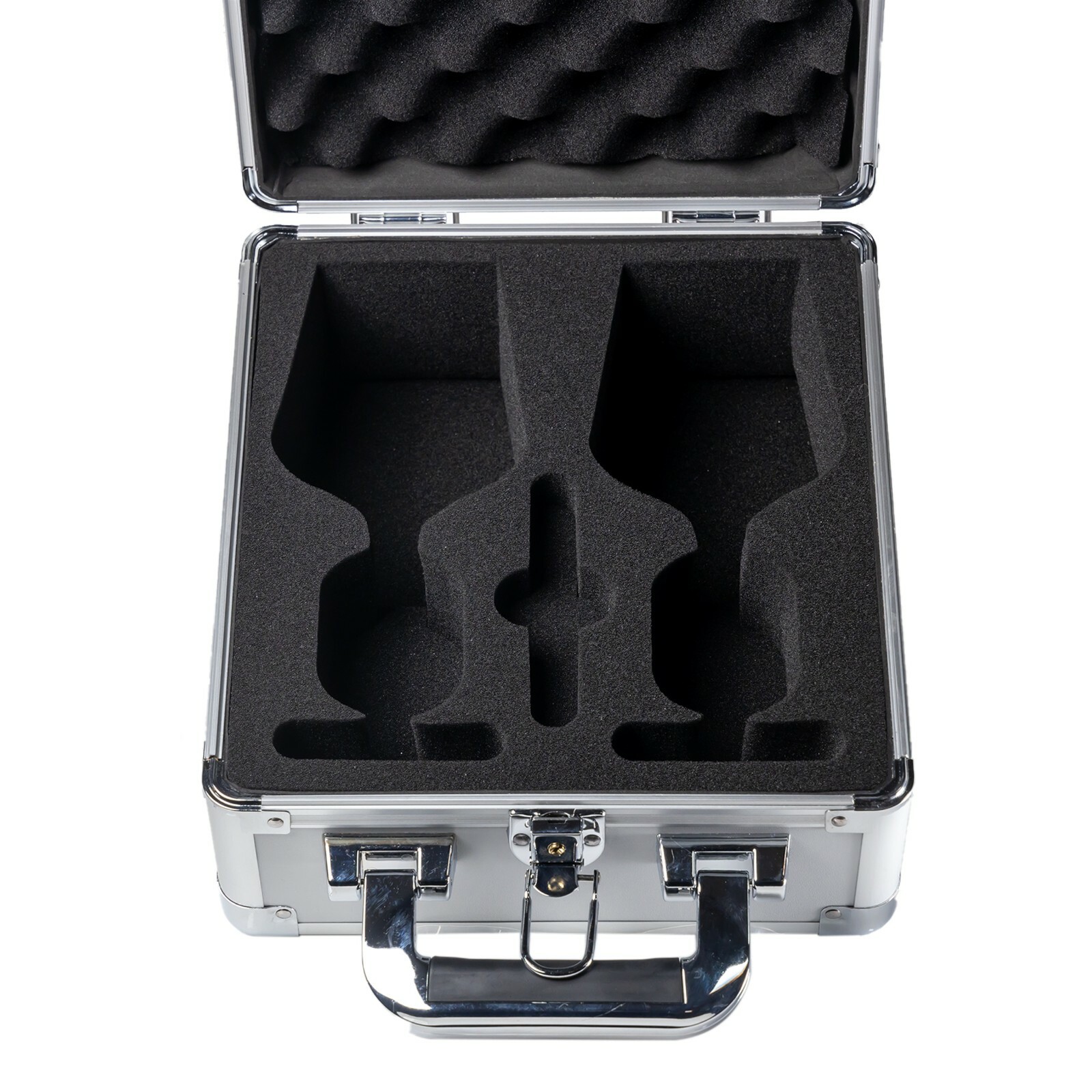 Portable wine glass carrying case with custom wine glass fit foam inserts eBay