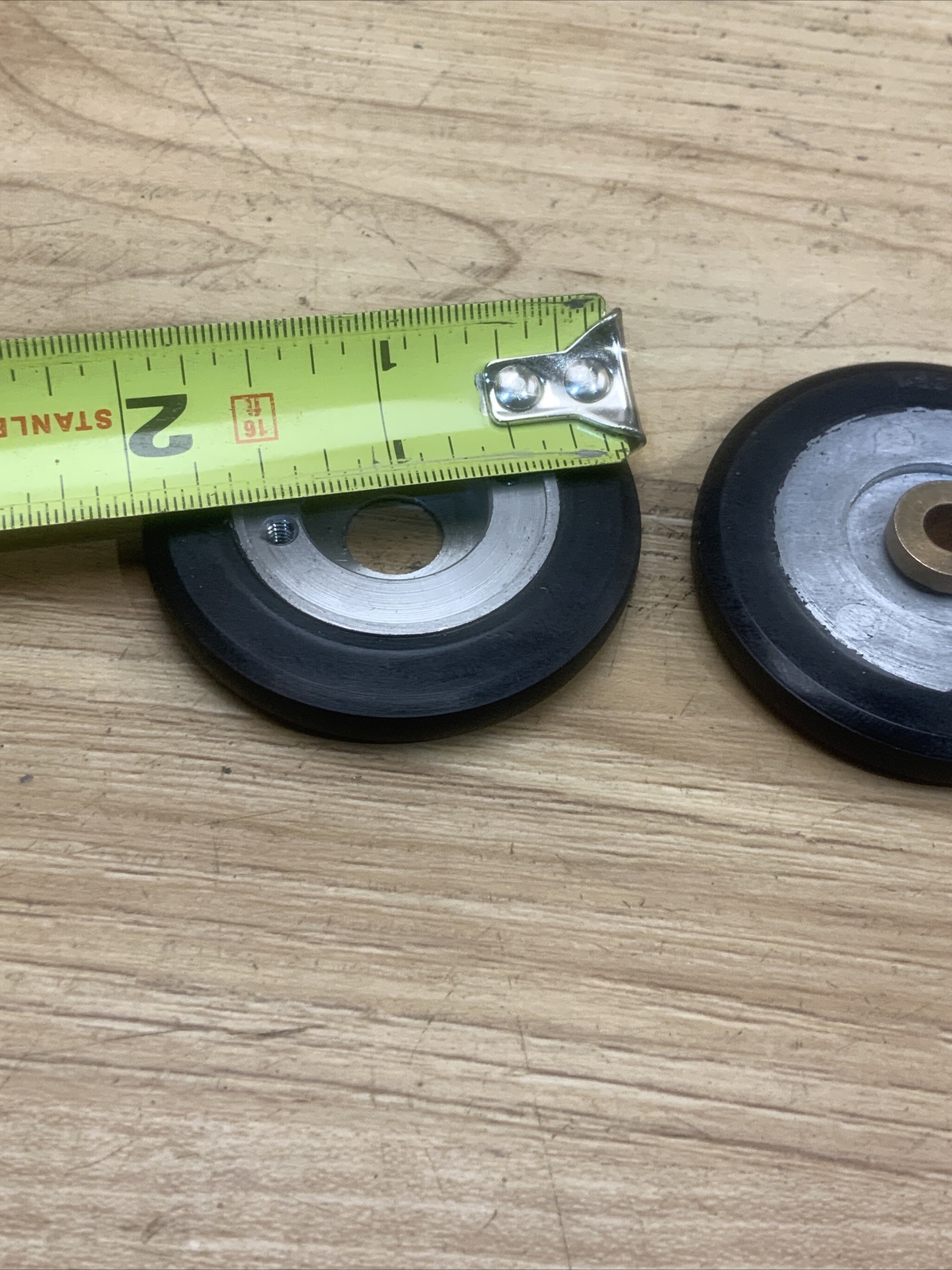 2 Vintage Rubber Idler Wheels ReeltoReel Player eBay