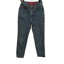 Vintage Outlaw 90s Mom Jeans High Rise Waist Tapered Size 9 28x30 Made in USA