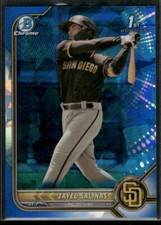 #BCP-122 Zayed Salinas 2022 Bowman Sapphire Edition