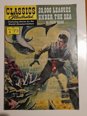 Classics Illustriert #2 1951 Serie sehr guter Zustand 4.0 20.000 Meilen unter dem Meer