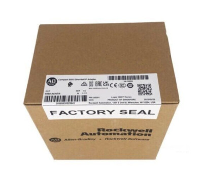 New Factory Sealed AB 5069-AENTR SERA Compact 5000 EtherNet/IP Adapter 5069AENTR