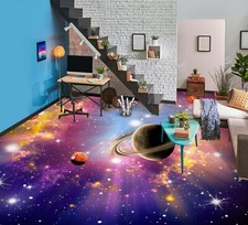 3D Starry Planet 1154NA Floor WallPaper Murals Wall Print 5D AJ WALLPAPER AU Fay