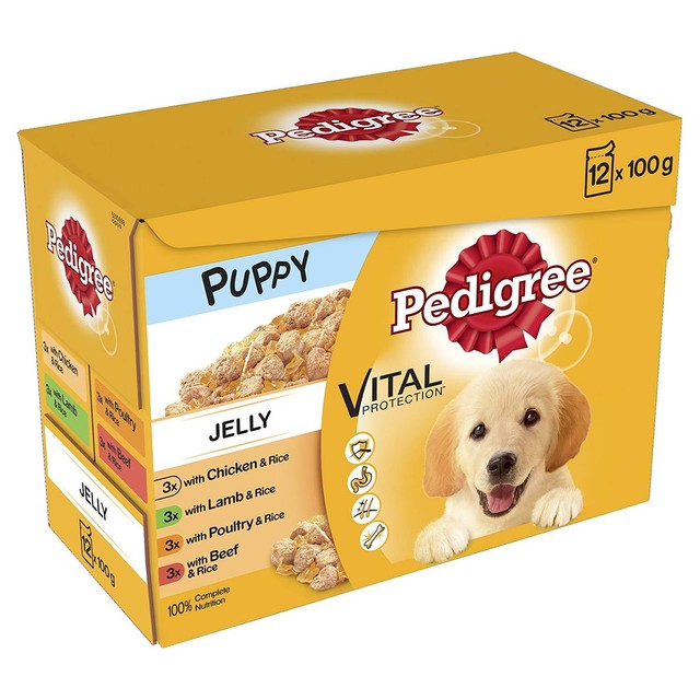 pedigree lamb and rice puppy food
