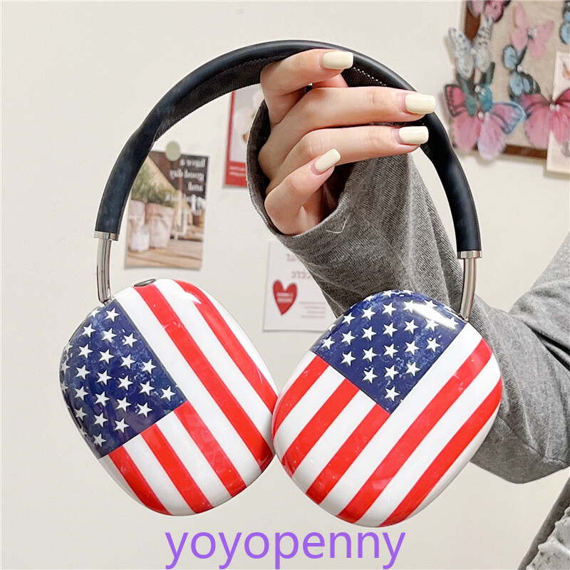 US National Flag Protect Case for Apple AirPods Max Headphone Shockproof Cover