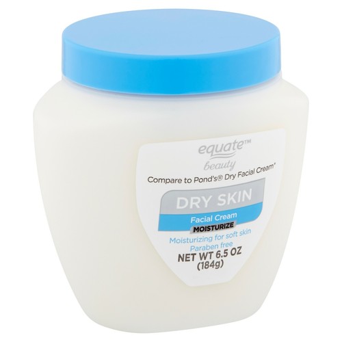 Equate Beauty Dry Skin Facial Moisturizing Cream 6.5 oz