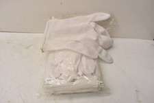 100 NYLON INSPECTION GLOVES. LINT FREE. QTY: 24 PAIRS OF UNCONTAMINATED GLOVES