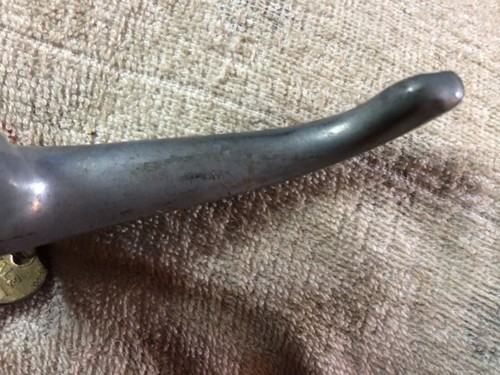 Exterior Door Trunk Lid Handle Dodge Chevy Ford Hudson ? Pontiac Mercury w/ key - Picture 5 of 9