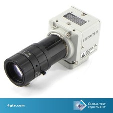 Hitachi KP-D20AU-35 NTSC Color CCD Camera 1/3   Edmund Optics 35mm Lens 59872