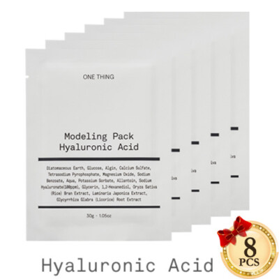 ONE THING Hyaluronic Acid Modeling Pack 30g 8p Jelly Mask Moisturizer K-Beauty
