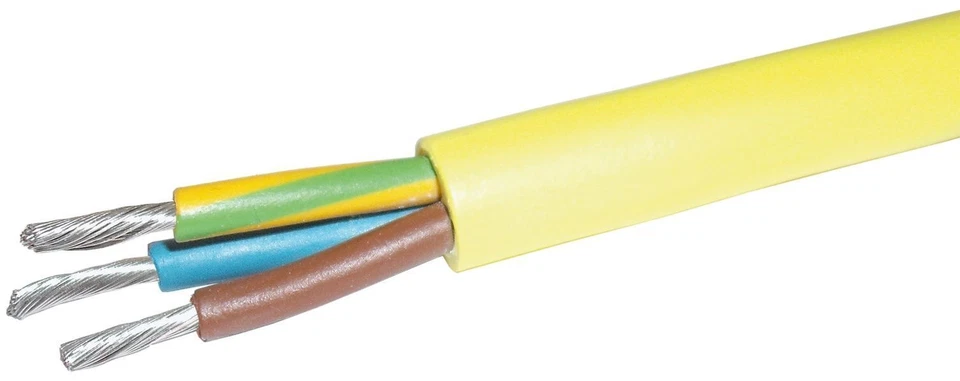 SIEHE ARTIKELBEZEICHNUNG ÖLFLEX Kabel - Polyurethan-Mantel gelb verzinnt - 3 x 1,5mm²