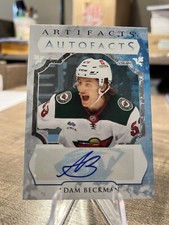 2023-24 Upper Deck Artifacts Autofacts Autograph Adam Beckman #AF-AB Wild Auto