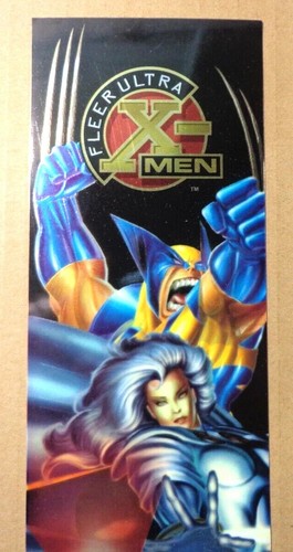 1995 Marvel Fleer Ultra X-men Chromium PROMO CARD BOOKMARK FREE SHIPPING - Picture 3 of 6