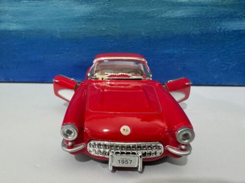 Licensed 1957 Chevrolet Corvette collectable Die-cast birthday present sleeves - Picture 7 of 11