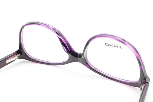 DKNY DY4647 3611 Spotted Gray Fuchsia 51-16-140 Eyeglass Frames Flex Hinges R468 - Picture 7 of 12