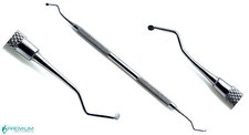 Dental Restorative Excavators 125/126, Spoons 2.5mm Double Ended Instruments