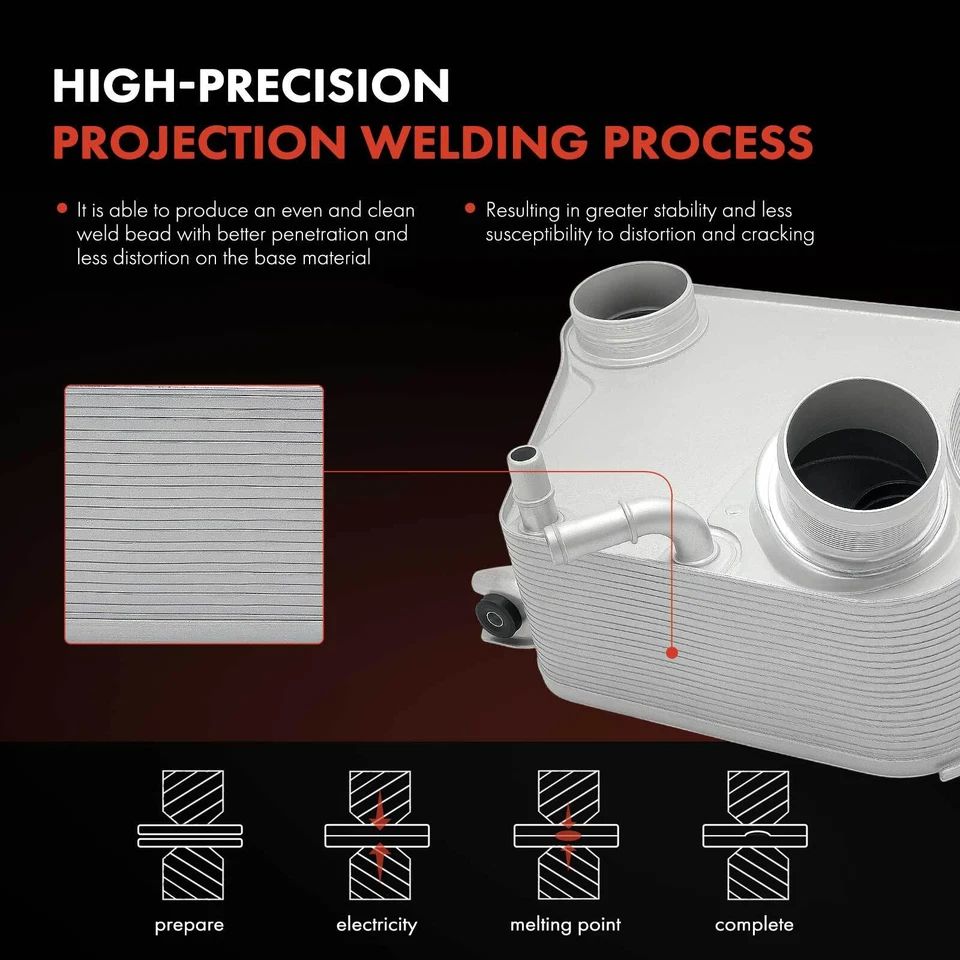 Intercooler para Ford F-250 Super Duty F-350 Super Duty F-450 Super Duty 11-16 Foto 4 de 4