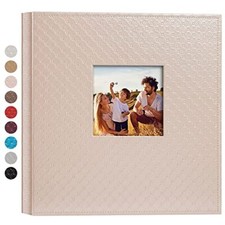 Leather Photo Album 4x6 1000 Photos Large Capacity Picture Book with