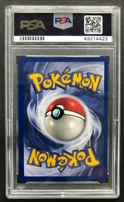 1999 Pokemon Game Pikachu PSA 8 Mint First 1st Edition RED Cheeks