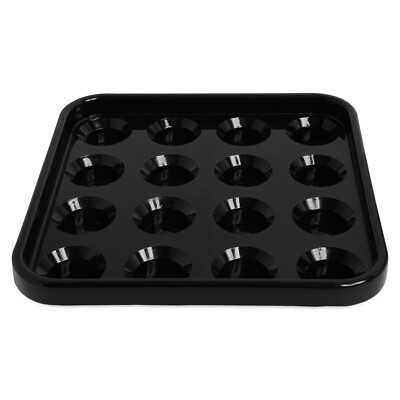 OKKO Plastic Billiard Pool Ball Tray for 16 Standard 2 ¼  Pool Balls