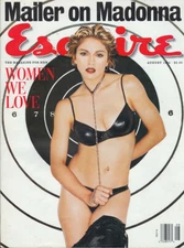 Esquire Magazine MADONNA Aug 1994 Norman Mailer on Madonna Women We Love 1990’s