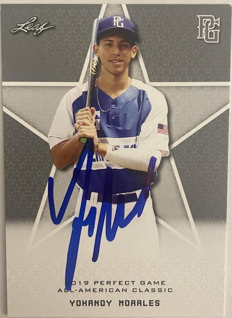 Yohandy Morales Trading Cards for sale | eBay