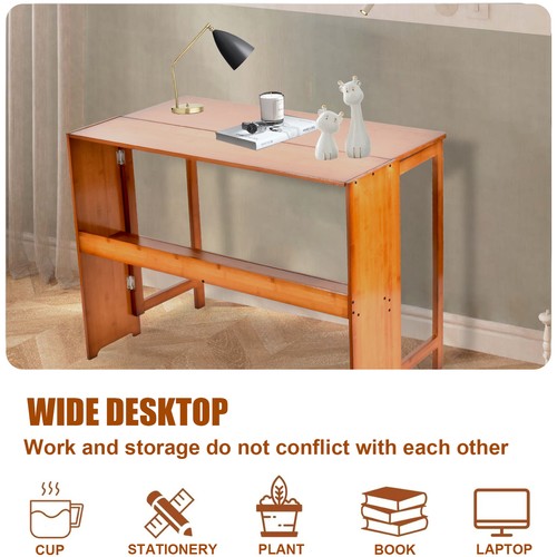 Folding Dining Table Practical Space Saving Portable Foldable Kitchen Table - Picture 7 of 14