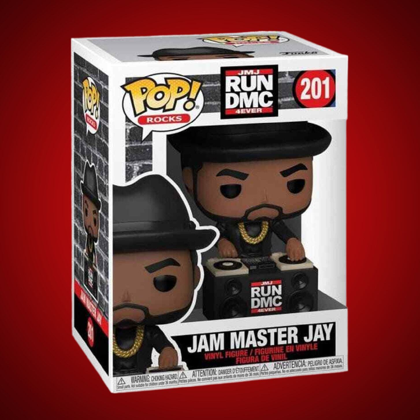 Run DMC Jam Master Jay Funko Pop Rocks 201