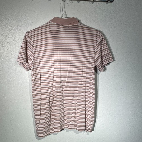 PAUL SMITH Jeans Poloshirt GR. SMALL in Altrosa / bräunliche Rosenstreifen - Bild 9 von 11