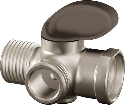 Moen A720BN Premium Shower Arm Diverter (2.5''l x 2''w x 3''h) - Brushed Nickel