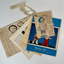 1950s Terri Lee Dolls Ephemera Collector's Lot Catalogue Price List Booklets HTF