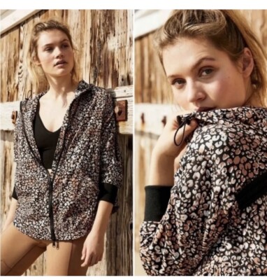 X FP Movement Printed Run Wild Jacket in Leopard