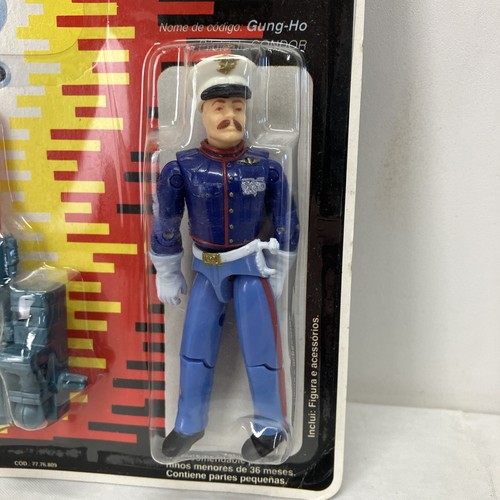 1993 Gijoe GUNG HO Estrela Brazil Comandos Em Acao Action Figure MOC SEALED NEW - Picture 2 of 18