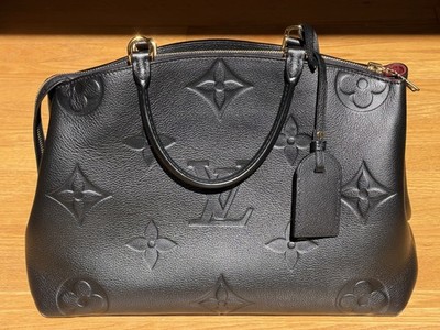 Louis Vuitton Grand Palais Tote Black Monogram Leather