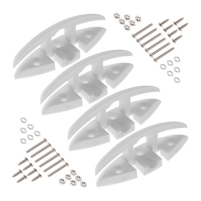 #ad Boat Folding Cleat 4 Pack Flip Up Dock Mooring Cleat Marine Deck Rope Cleat A $23.06