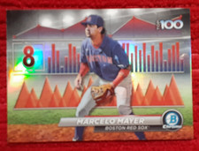 Marcelo Mayer 2024 Bowman Chrome Top 100 #BTP-8 - Boston Red Sox
