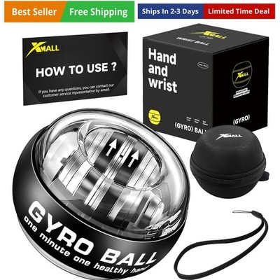 Torque Ball Hand Exerciser, Grip Strength Trainer, Forearm Strengthener, Wris...
