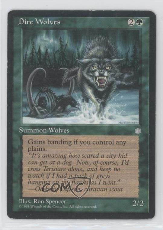 Dire Wolves Magic: Ice Age 1995