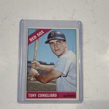 Topps 1966 Tony Conigliaro #380 Boston Red Sox Base Set MLB Baseball Card