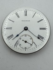 Vintage Waltham 16s 7J Model 1899 Pocket Watch Movement For Parts Or Repair