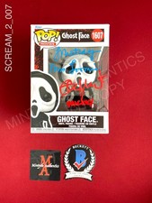 Timothy Olyphant Laurie Metcalf dual signed Ghostface Funko Pop#1607 Scream 2