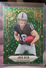 2025 Panini Donruss Elite - Rookies Jack Bech #177 Green Disco (RC)