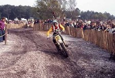 Moto Cross Slide Graham Noyce 1976
