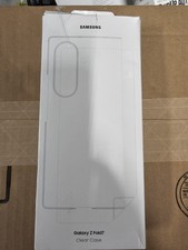 New Genuine Samsung Clear Case and Film for Samsung Galaxy Z Fold7 - Transparent