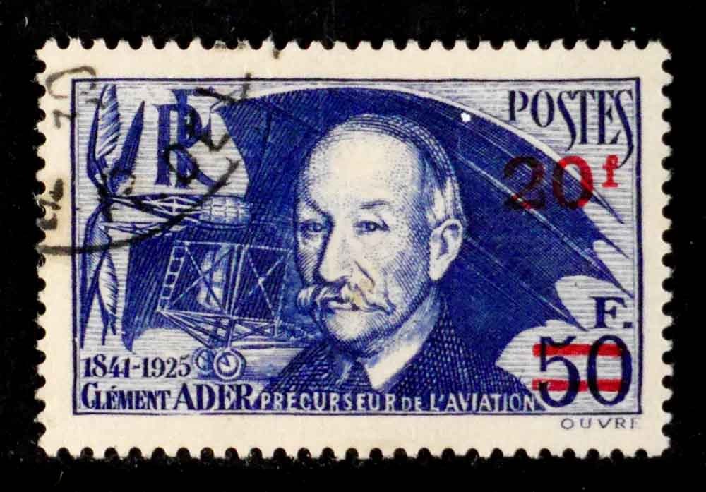 France: 1941 Classic Era Stamp Scott #414 Cv $38 Sound