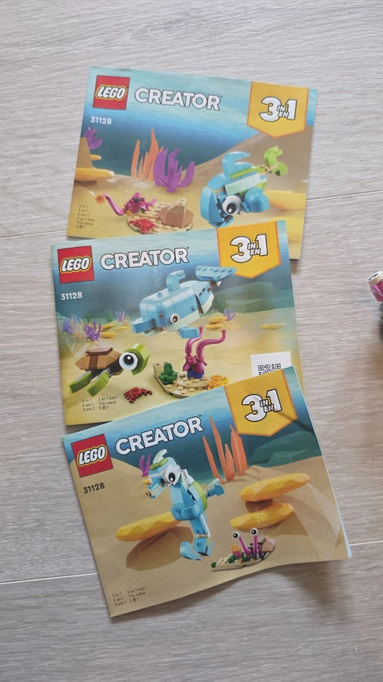 LEGO Creator 31128 Dolphin and Turtle, Foto 2 von 2