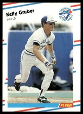 1988 Fleer Kelly Gruber Toronto Blue Jays #111