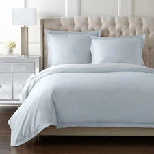 PURE PARIMA YALDA Duvet Cover Set 100% Certified Egyptian Cotton Full Queen